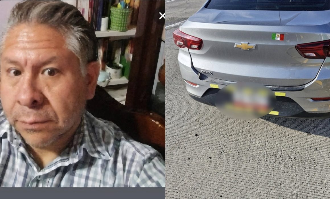 Roba un auto en Ecatepec y termina chocando por su torpeza al volante