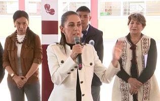 Acusa Sheinbaum a neoliberalismo de frenar la educación, en Zumpango