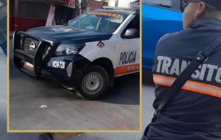 Acusan abuso policial en Valle de Chalco; patrulla arrolla a biker