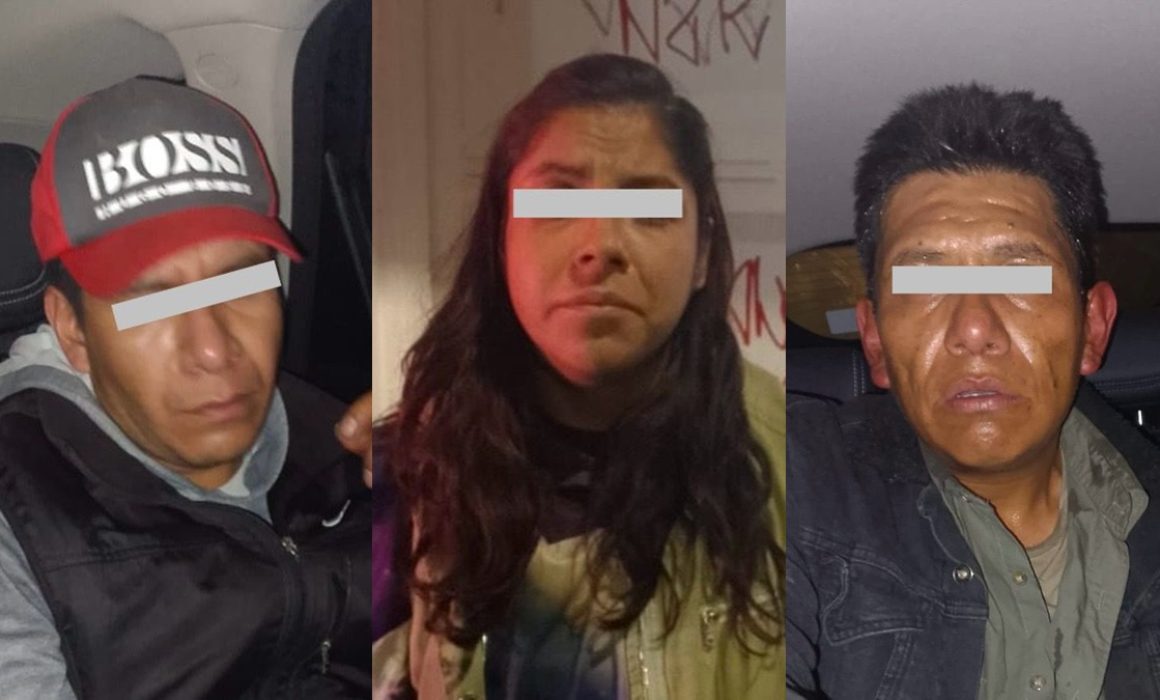Agarran a 3 que cortaron un busto en Toluca para venderlo por kilo