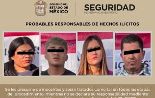 Agarran a banda de violentos ladrones Ocoyoacac; 2 son menores de edad