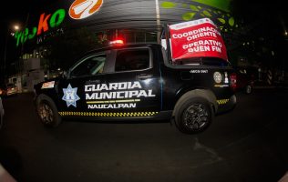 Amanecen con cuerpo embolsado en la zona cervecera de Naucalpan