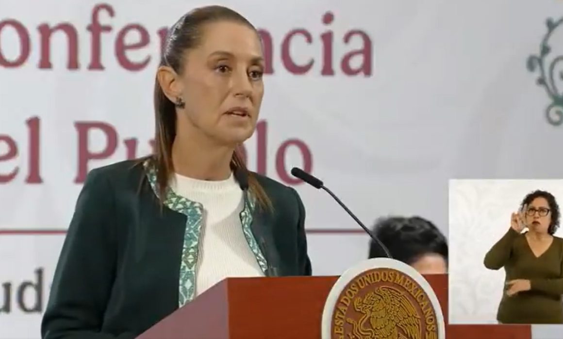 Anuncia Sheinbaum retiro del carril del Trolebús Chalco-Santa Martha