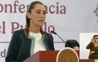 Anuncia Sheinbaum retiro del carril del Trolebús Chalco-Santa Martha