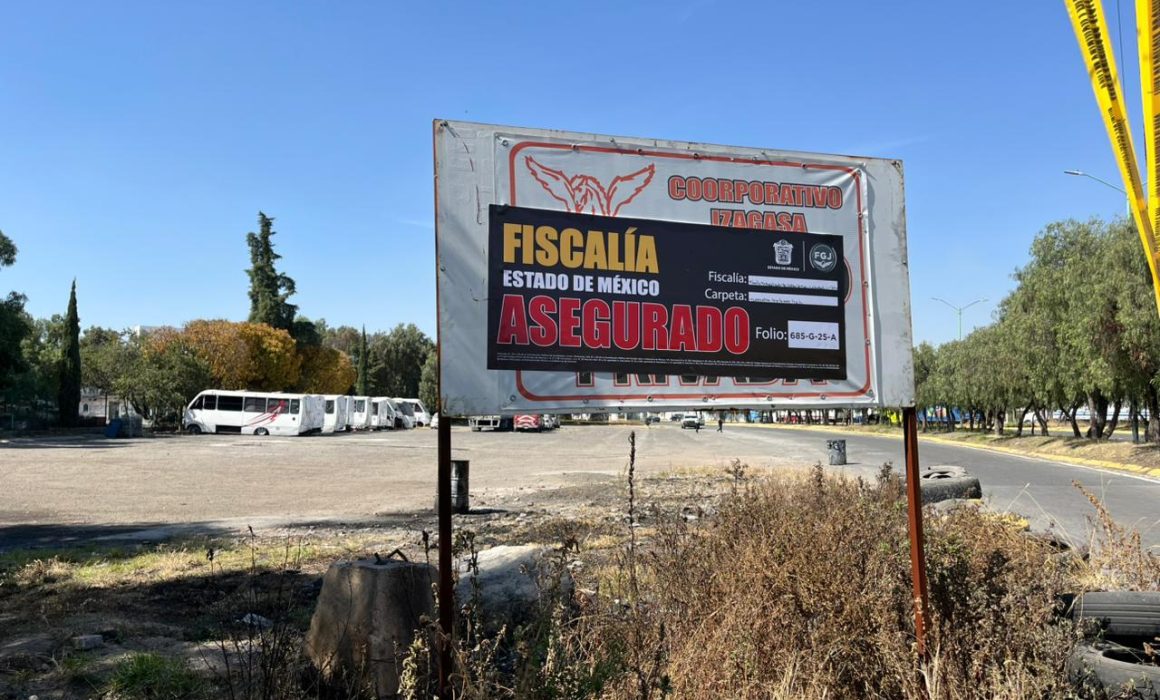 Asegura FGJEM terreno en Cuautitlán Izcalli; sospechan de Izgasa