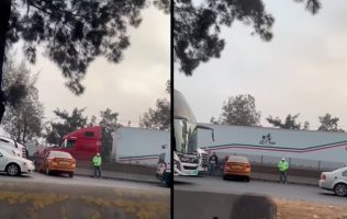 Aumentan accidentes en la Méx-Qro: tráiler y auto en Cuautitlán Izcalli