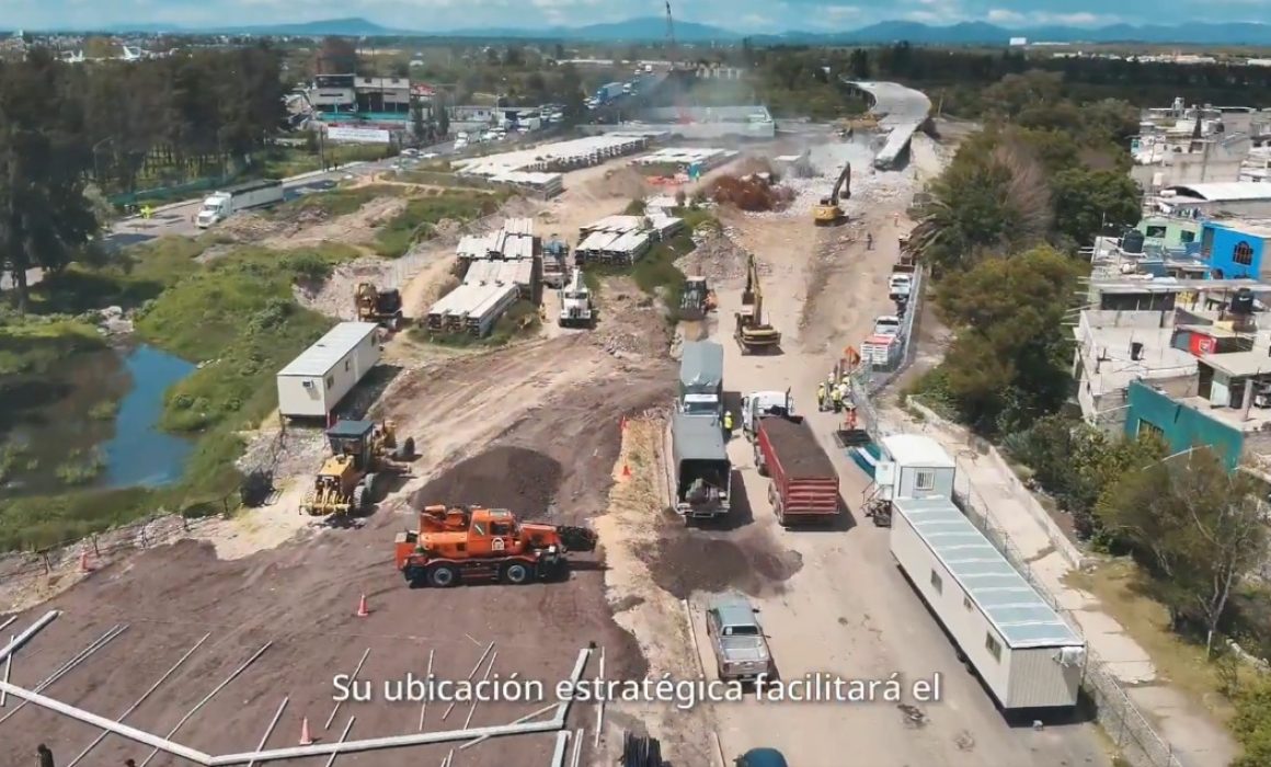 Avanzan puentes Alameda I y II en el Estado de México SICT