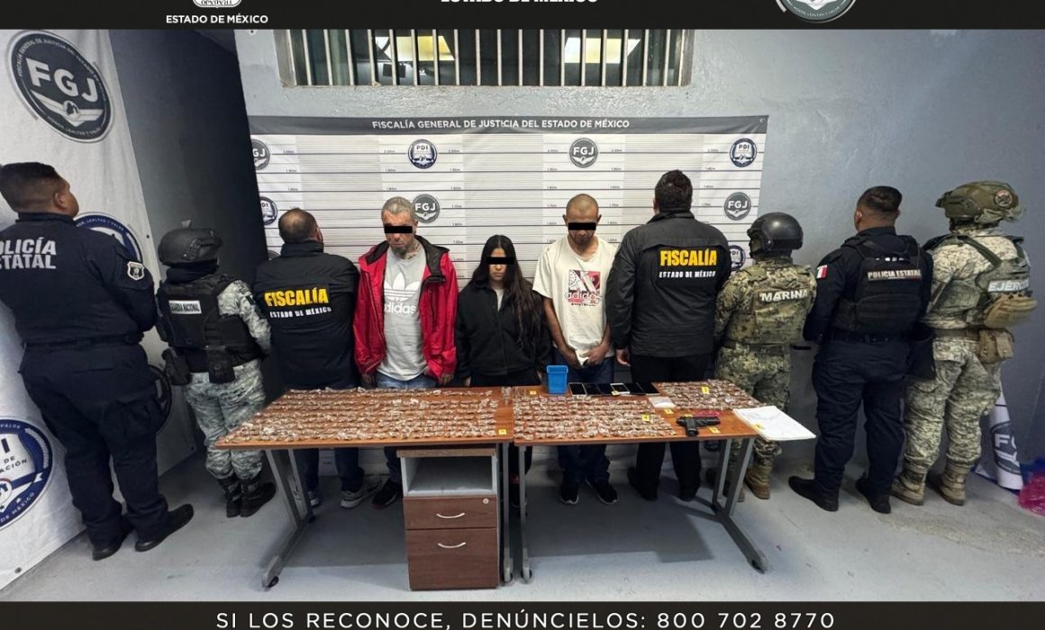 Catean autoridades federales predio en Ecatepec y detienen a tres