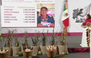 Con 7 mil mdp, en un mes se atendió a estados damnificados