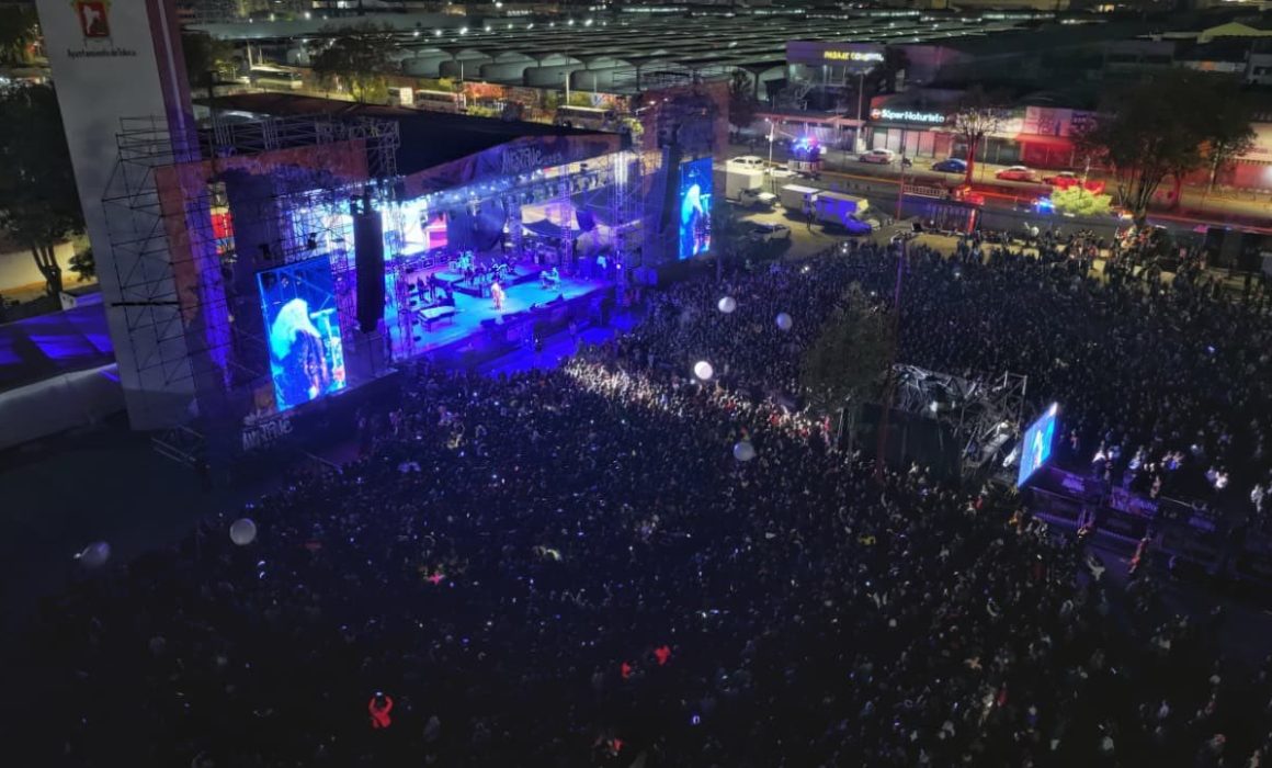Conciertos de la Feria del Alfeñique reúnen casi 400 mil asistentes