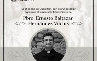 Confirma Diócesis hallazgo sin vida del Padre desaparecido en Tultepec