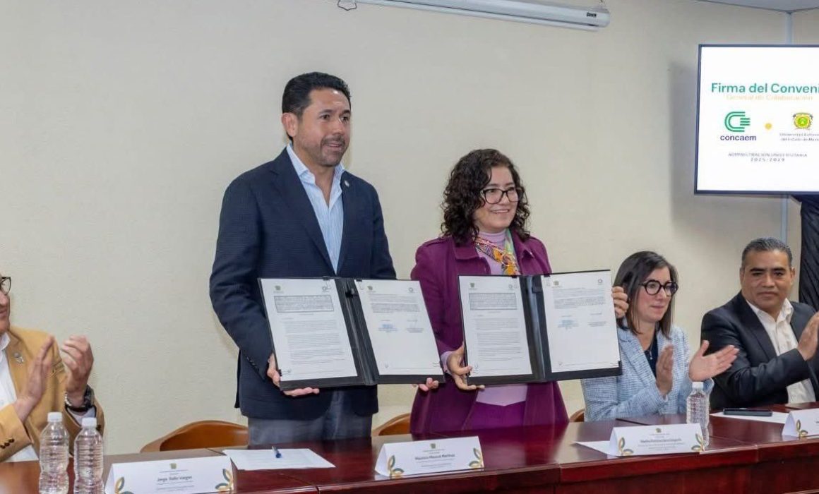 Consolidan UAEMex y CONCAEM alianza para innovar en el sector artesanal