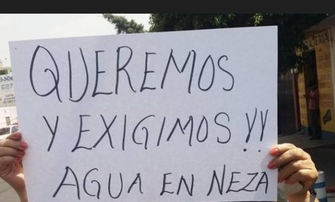Continúan sin agua en Nezahualcóyotl, pipas la venden hasta en $1,000