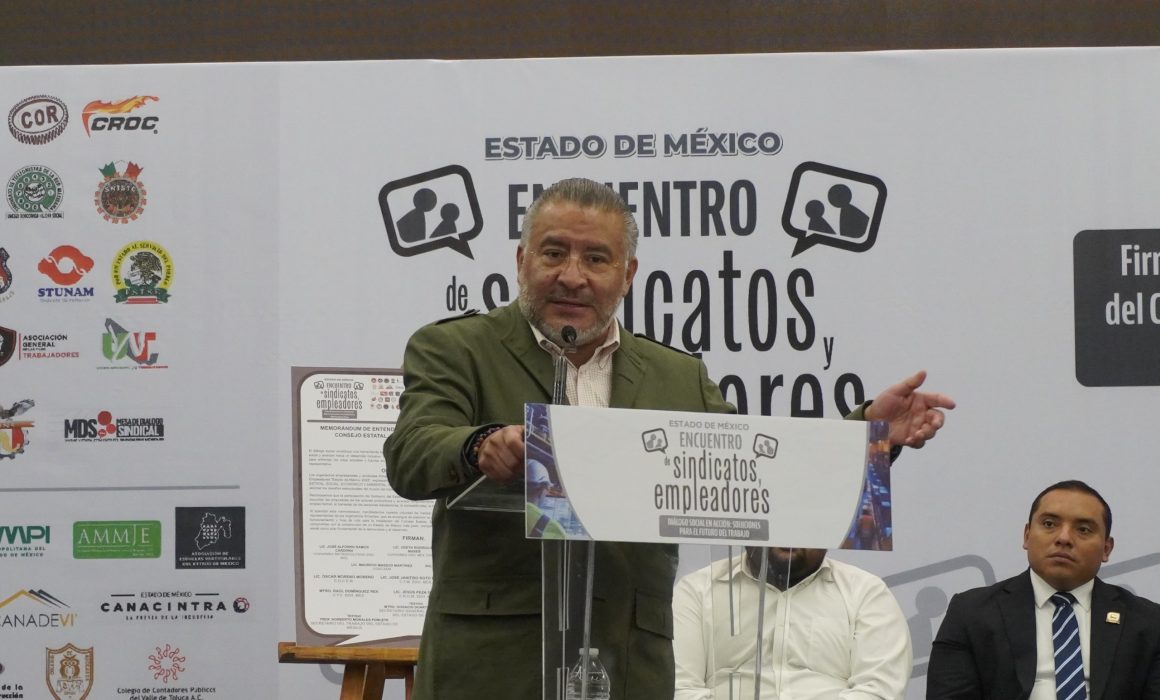 Crearán Consejo Económico y Social sindicatos y empleadores del Edomex