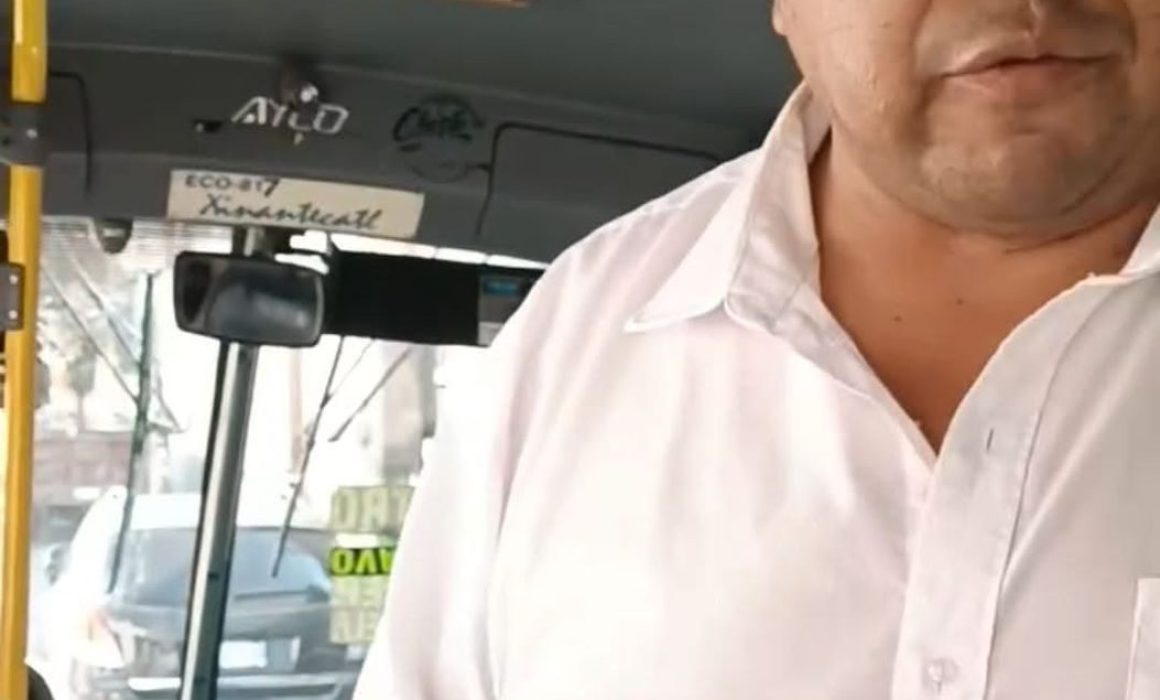 Denuncian a chofer de camión de Toluca que le gritó a un adulto mayor