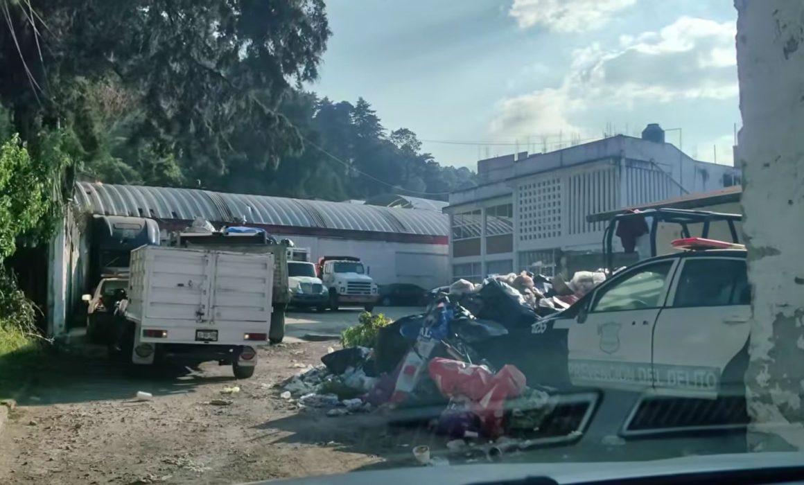 Denuncian crisis de basura en Amanalco; no hay camiones recolectores