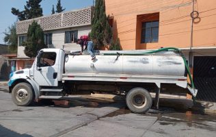 Denuncian vecinos de Margarita Maza escasez de agua desde hace 10 días
