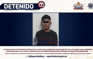 Detienen en Nezahualcóyotl a joven por violencia de género