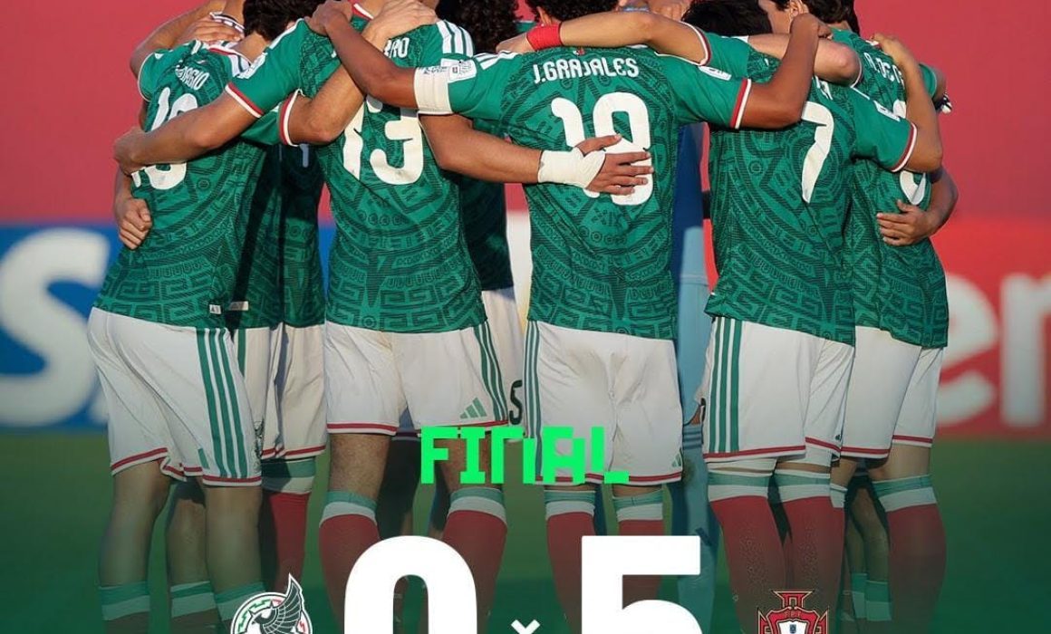 Elimina Portugal a México del Mundial Sub 17, con estrepitosa goleada
