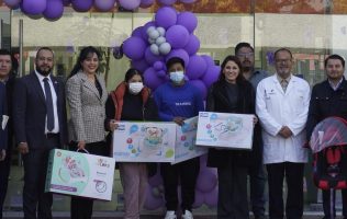Entrega DIF Toluca actas de nacimiento a padres de bebés quintillizos 1