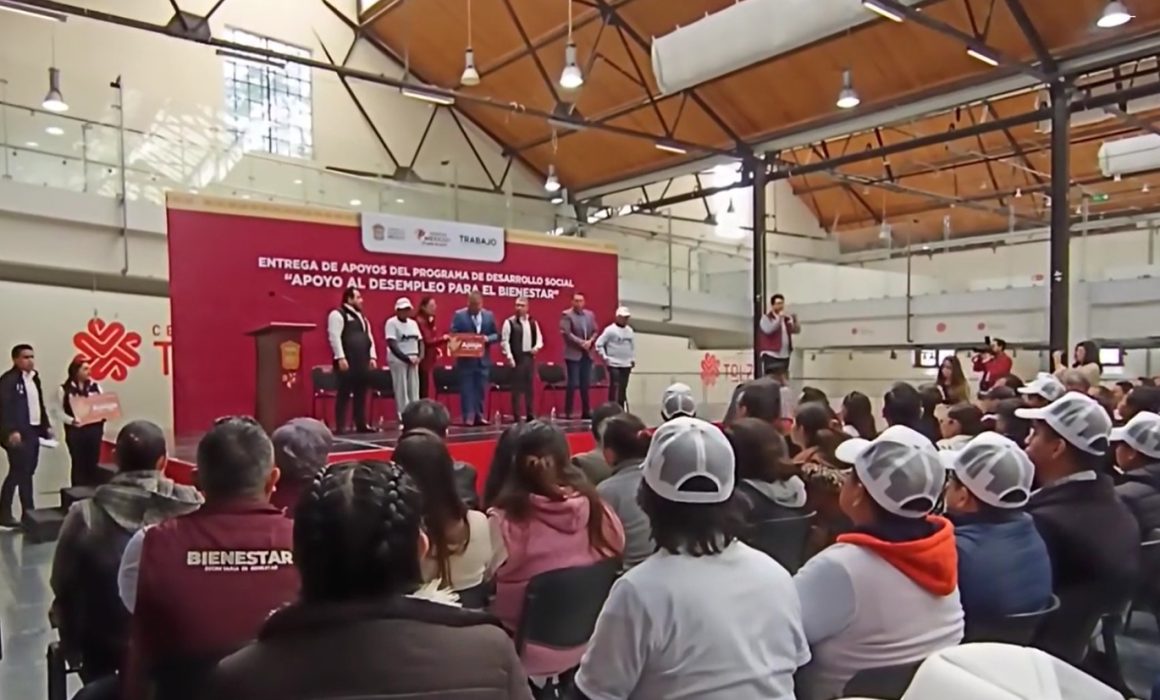 Entrega Gobierno Estatal apoyo económico a mexiquenses desempleado