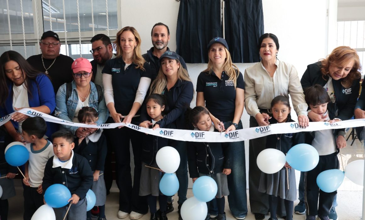 Entrega Huixquilucan tres nuevas aulas dignas al Jardín de Niños Salvador Novo