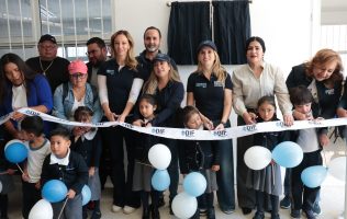 Entrega Huixquilucan tres nuevas aulas dignas al Jardín de Niños Salvador Novo