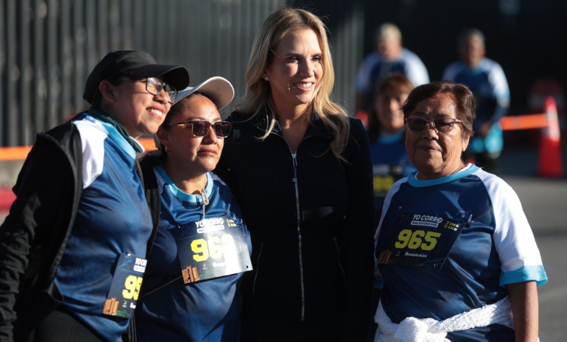 Fomenta Huixquilucan salud y unión familiar con carrera 'Yo Corro para Sentirme Vivo'