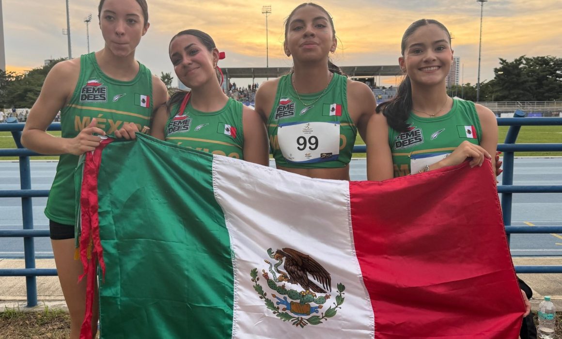 Ganan medallas atletas de Metepec, en Juegos Escolares de Colombia