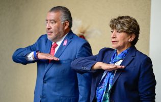 Impone Delfina y Horacio orden político con un presupuesto sin deuda