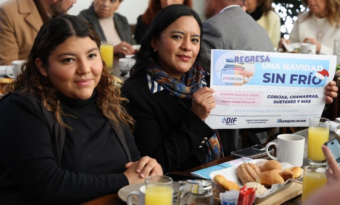 Impulsa Huixquilucan colecta invernal para apoyar a familias vulnerables