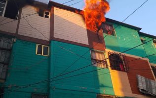 Informan incendio en Tultitlán y falta de equipo para atenderlo