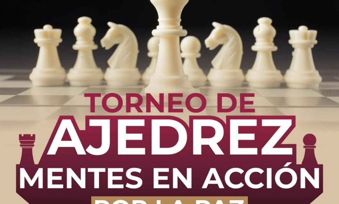 Invita S. Martín de las Pirámides al torneo de ajedrez Mentes en Acción