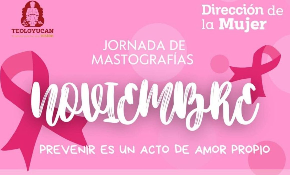 Invita Teoloyucan a una nueva Jornada de Mastografía: es gratis