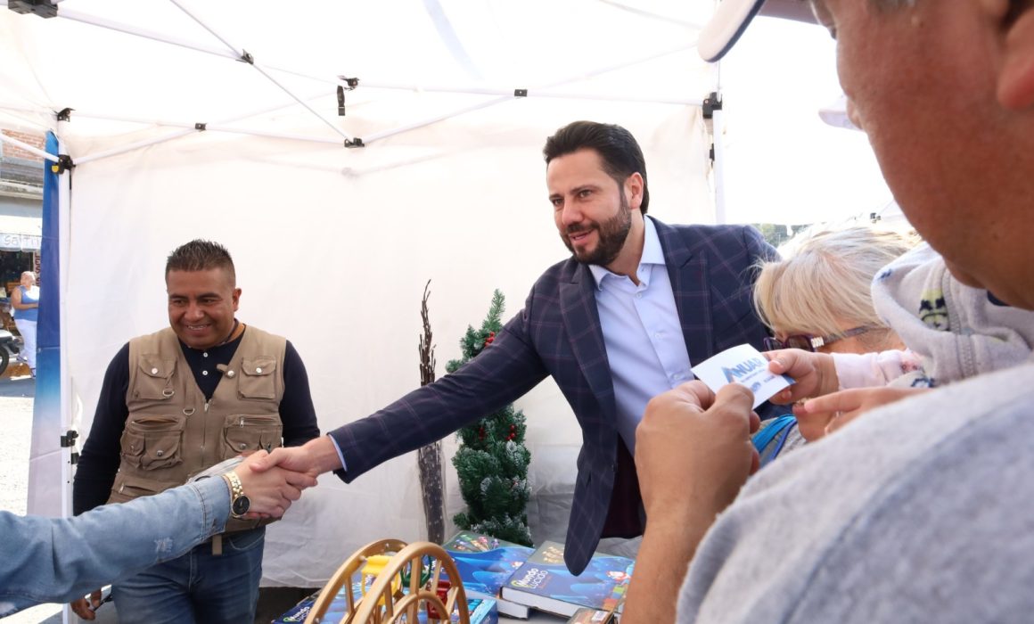 Lanza Anuar Azar 'Mega Jornada de Apoyo al Gasto Familiar' en Atizapán