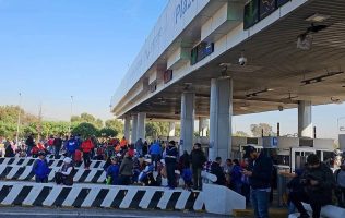Liberan caseta San Marcos tras protesta de la CNTE por reforma del ISSSTE