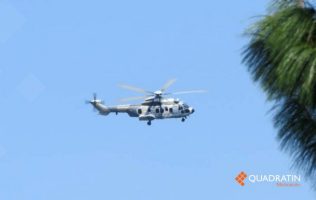 Llega Harfuch a Uruapan; revisará acciones del Plan Michoacán