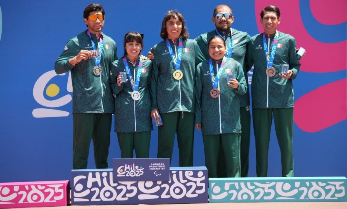 Llega México a 59 medallas en Juegos Parapanamericanos Juveniles Chile