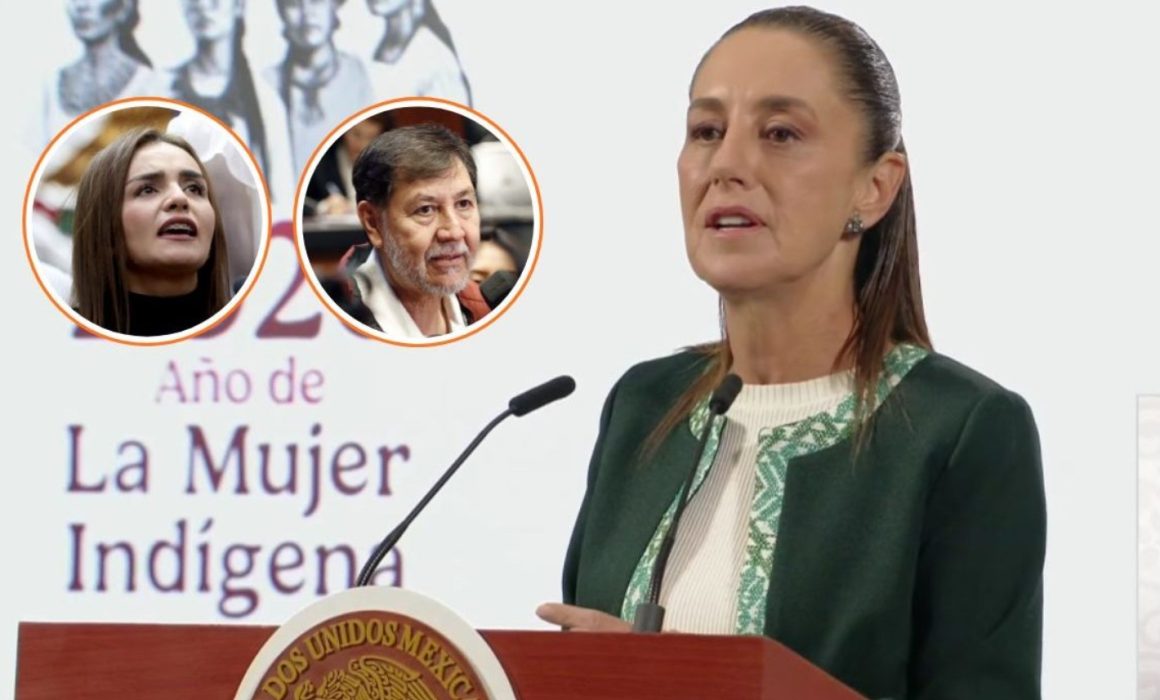 Pide Sheinbaum respetar a Grecia Quiroz tras ataques de Fernández Noroña