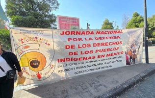 Piden agua habitantes de Almoloya de Juárez, en Palacio de Gobierno