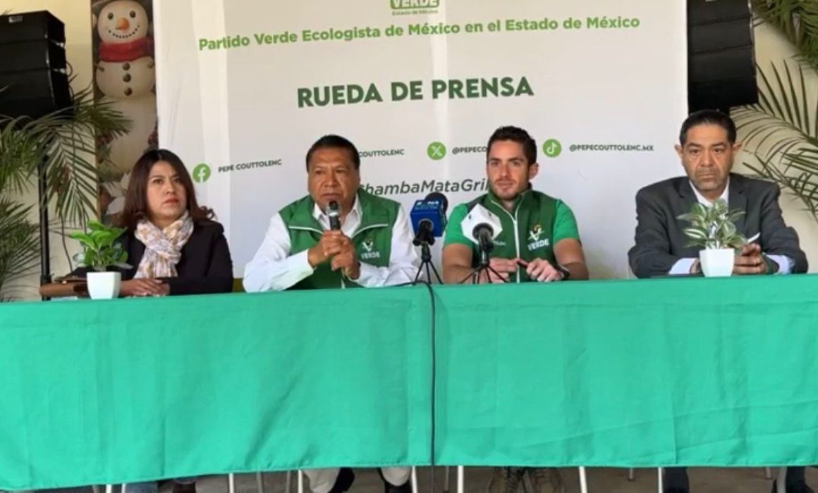 Presenta Partido Verde adhesión de Alfredo Anguiano en Coyotepec
