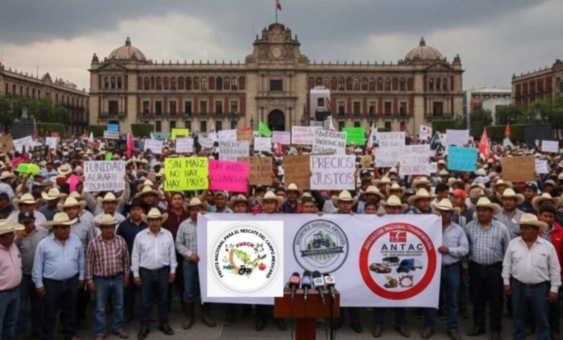 Productores del campo anuncian a paro nacional el 24 de noviembre