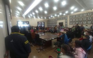 Protestan en Calimaya por extracción y presunta venta de agua comunitaria