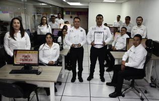 Recibe Policía Cibernética de la SSEM reconocimiento por buenas prácticas