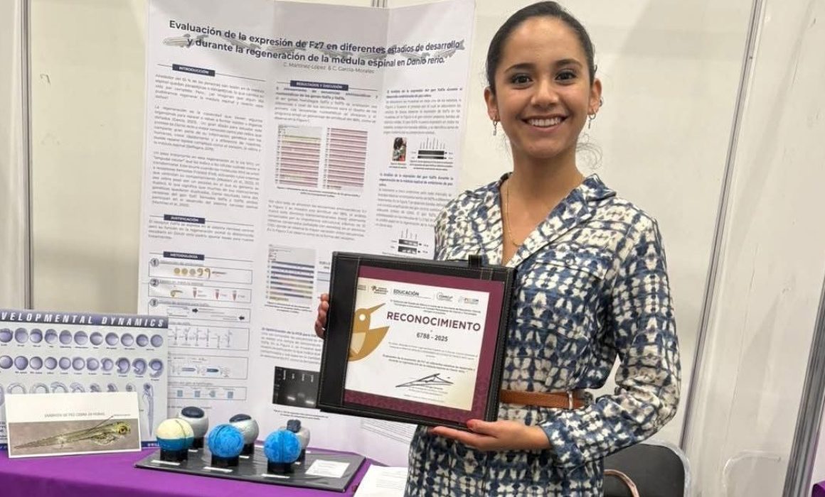 Reconoce UAEMex talento que impulsa esperanza médica en médula espinal