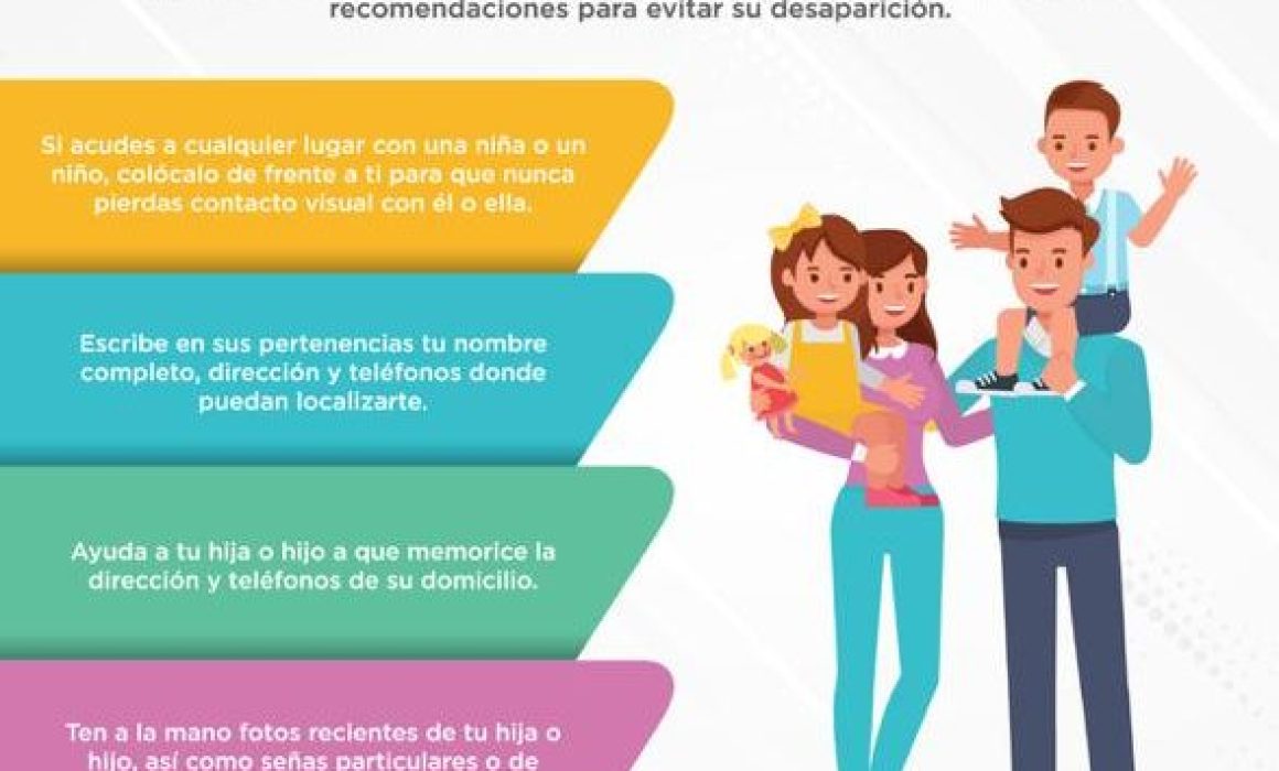 Refuerza el cuidado infantil con los consejos de la Fiscalía Edomex