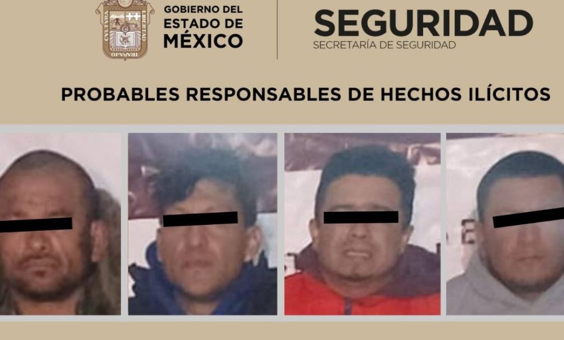 Refuerzan combate al narcomenudeo en Edomex con detención de cuatro en Jaltenco
