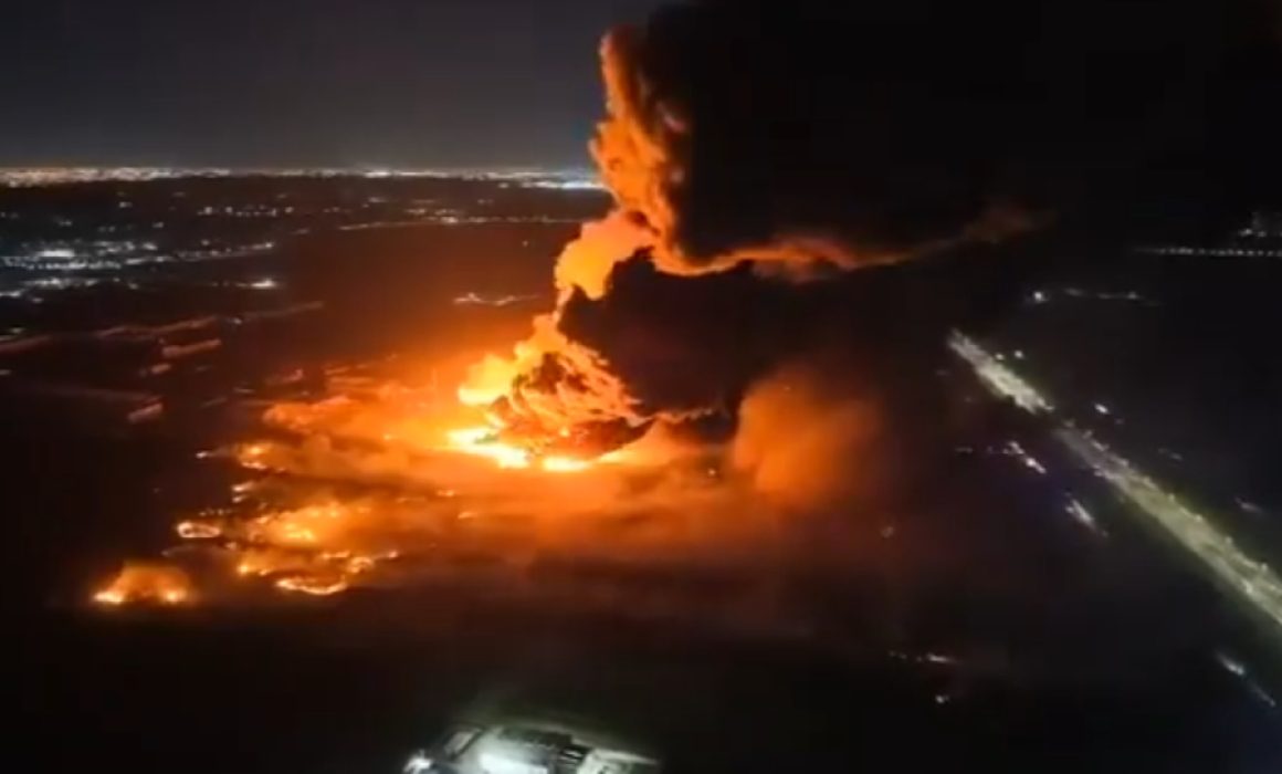 Registran explosión en sector industrial en Ezeiza, Argentina