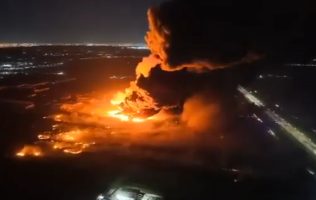 Registran explosión en sector industrial en Ezeiza, Argentina