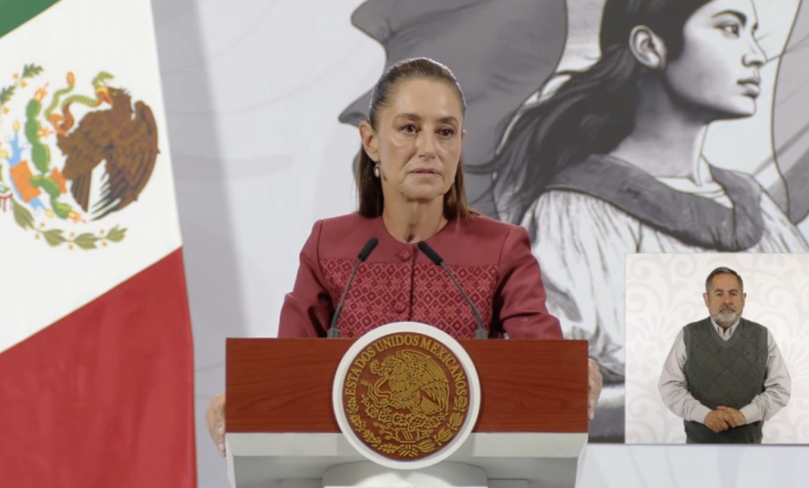 Reitera Sheinbaum mesas de diálogo con transportistas por bloqueos
